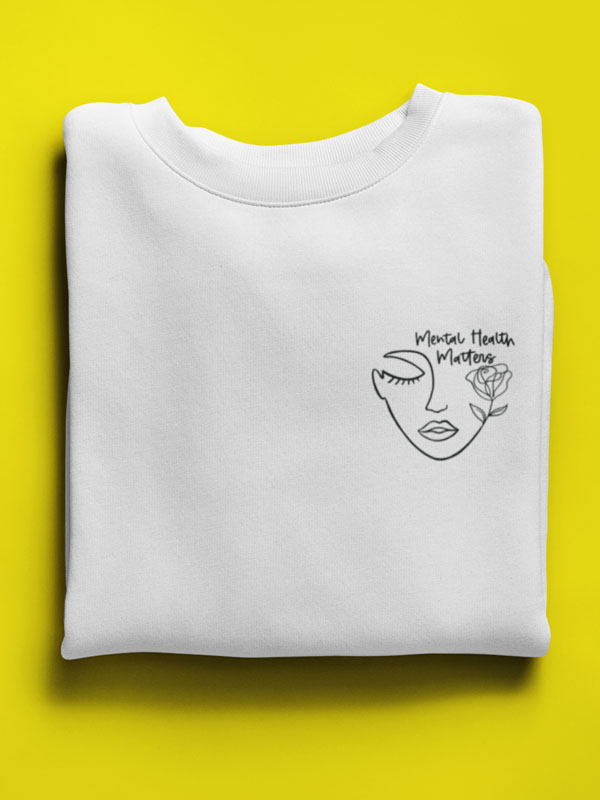 Sweater Mental Health Matters Minimalist